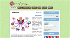 Desktop Screenshot of mamaexperta.com